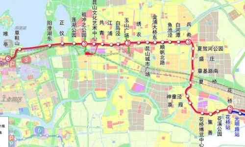 苏州地铁11号线(S1线)开通时间 站点线路