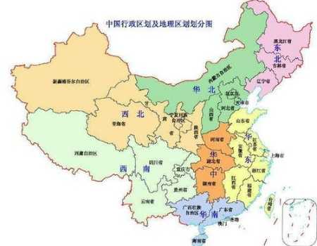 我国地图图片，我国地图省份的图片介绍