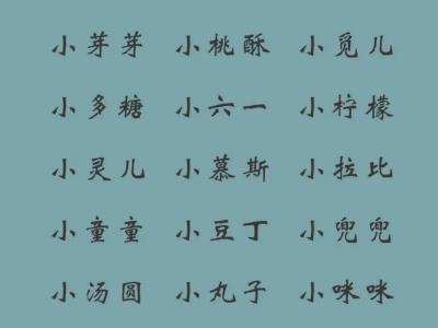 给男朋友取个暖心外号亲密一点的小外号
