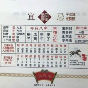 今天不宜做什么事呢 今天不能做什么事情